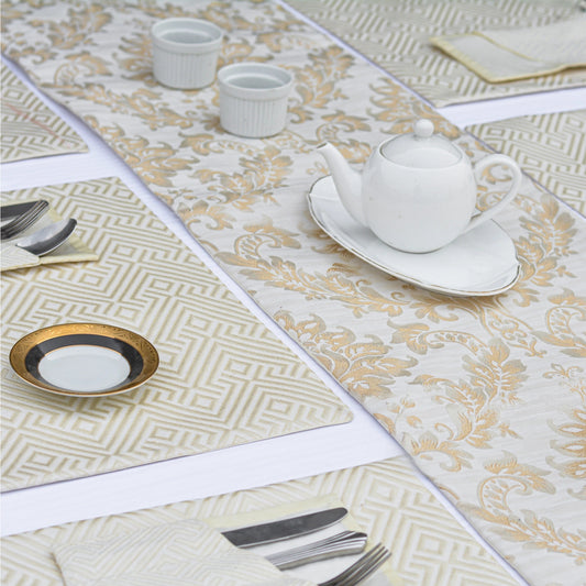 Majestic Bonanza Stella textured Table Set