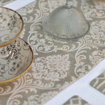 Carlson Ash Brown Table Set
