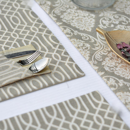 Carlson Ash Brown Table Set