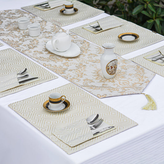 Majestic Bonanza Stella textured Table Set